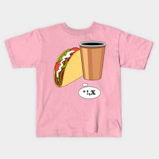 mexican tacos Kids T-Shirt